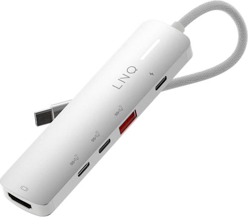 LINQ 5 in 1 PRO 140W USB-C Multiport Hub -adapteri