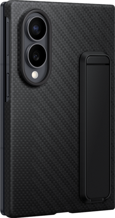 Samsung Galaxy Fold8 Carbon Standing -suojakuori Musta