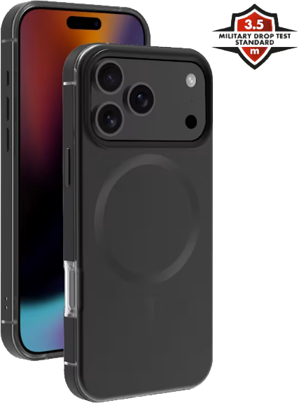 X2O Mag Metal Apple iPhone 17 Pro -suojakuori musta