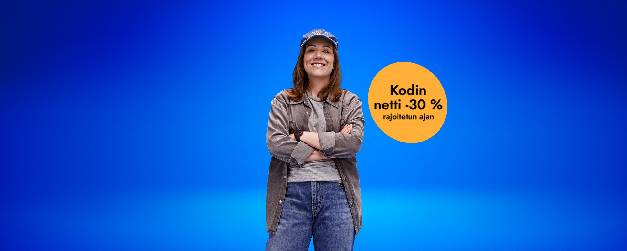 Kodin netti -30% rajoitetun ajan.