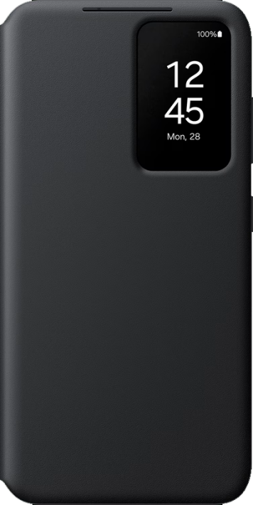 Samsung Galaxy S24 Smart View Wallet Case -suojakotelo Musta