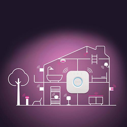 Philips Hue Signe gradient -lattiavalaisin Oak