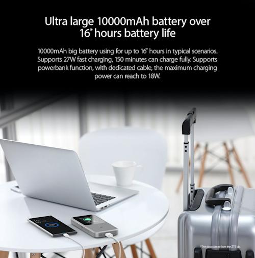 ZTE MU5120 5G/WiFi 6 -mobiilireititin + varavirtalähde