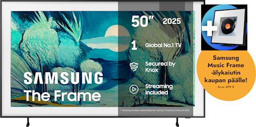 Samsung The Frame 50 tuumainen QLED 4K TV (2025)