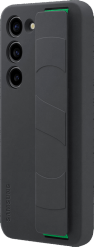 Samsung Galaxy S23 -suojakuori Silicone Grip Cover Musta