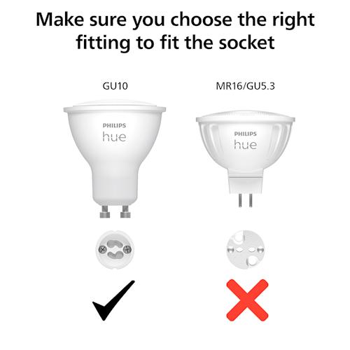 Philips Hue White GU10 älykäs kohdelamppu 1 kpl