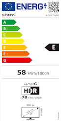Sony Bravia 2 MK2 50 tuumainen LED Google TV