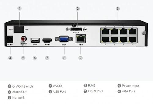 Reolink RLK8-800B4 4K UltraHD PoE -valvontajärjestelmä