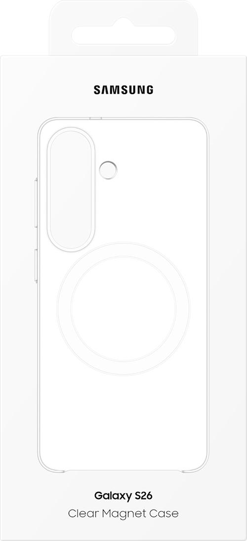 Samsung Galaxy S26 Clear Magnet Qi2 Case