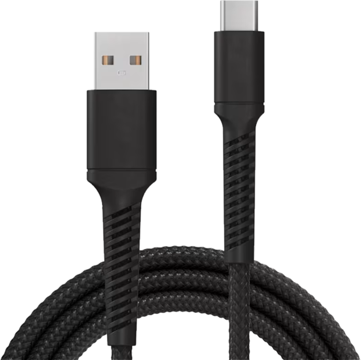X2O Longlife 60W PD USB-C to USB-A 2 m -kaapeli musta