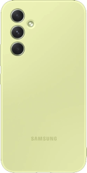 Samsung Galaxy A54 -suojakuori Silicone Cover Vihreä