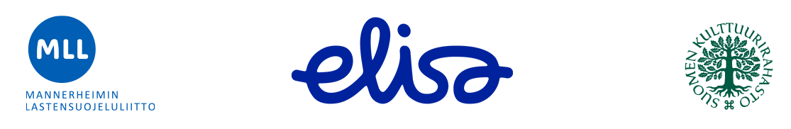 Logot: MLL, Elisa, Suomen Kulttuurirahasto