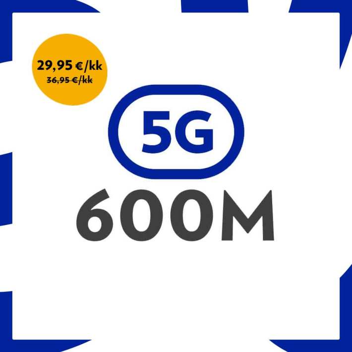N/A Elisa Yritysdata 5G (600M) tarjous
