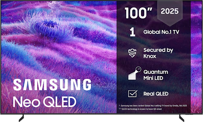 Samsung QN80F 100 tuumainen Neo QLED Mini LED TV (2025)