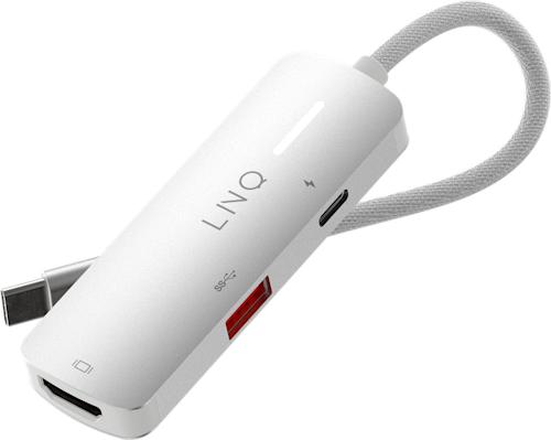 LINQ 3 in 1 USB-C Multiport Hub -adapteri