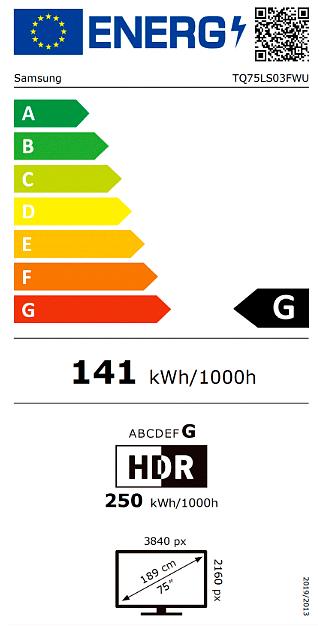 Samsung The Frame Pro 75 tuumainen Neo QLED Mini LED TV (2025)