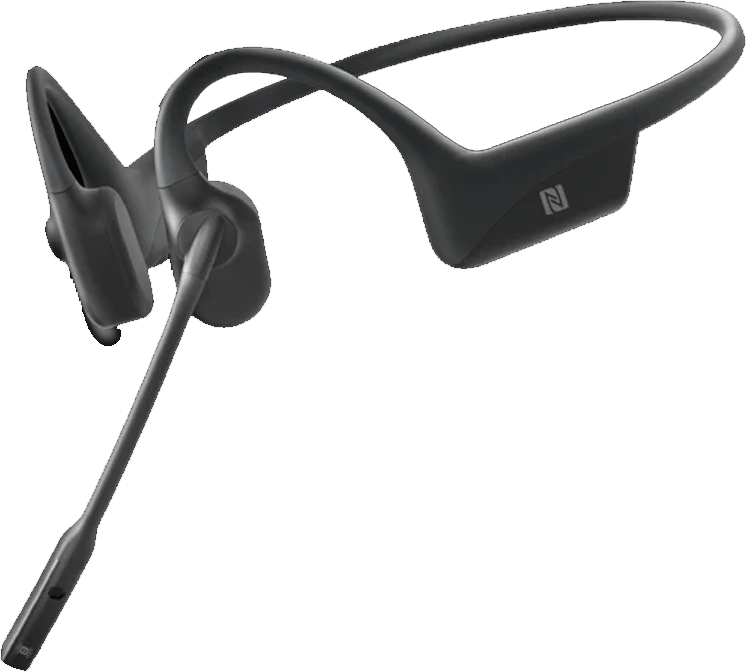 Shokz OpenComm (UC) -luujohdekuulokkeet musta