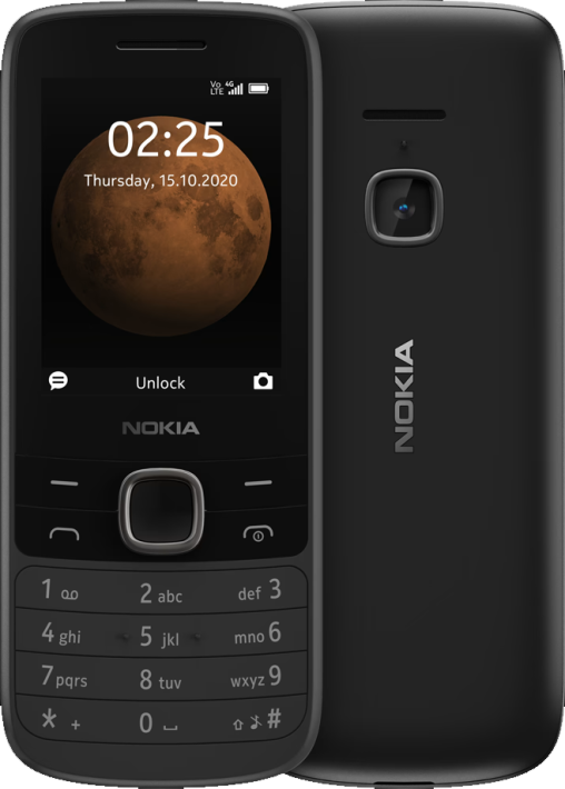 Nokia 225 4G Musta