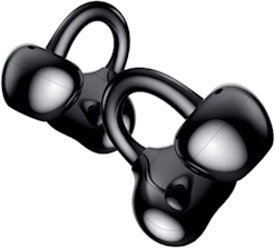 Honor Choice Earbuds Clip –kuulokkeet musta