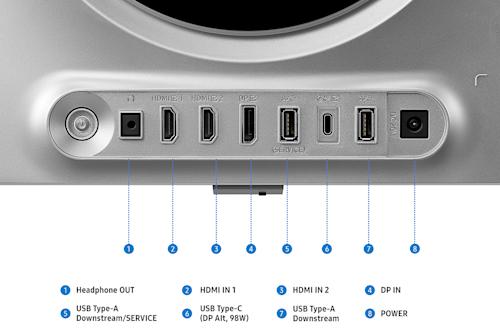 Samsung Odyssey G8 G80SH 27 tuumainen 4K OLED -pelinäyttö