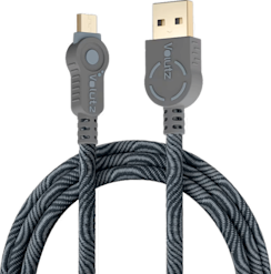 Volutz Micro-USB to USB -kaapeli Orchid grey 3m