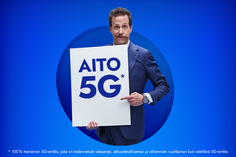 Aito 5G kotiin ja puhelimeen vain Elisalta