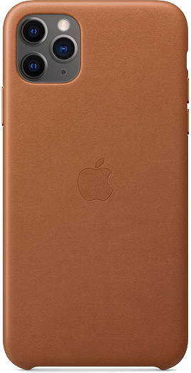Apple iPhone 11 Pro Max -nahkakuori satulanruskea