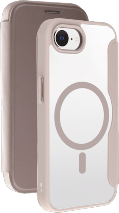 Vivanco Apple iPhone 17e/16e Mag Wallet -lompakkokotelo Greige