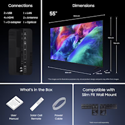 Samsung R85H 55 tuumainen Micro RGB 4K TV (2026)