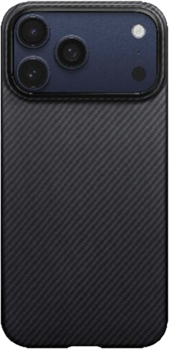 Pitaka Apple iPhone 17 Pro Edge MagSafe -suojakuori Musta/Harmaa