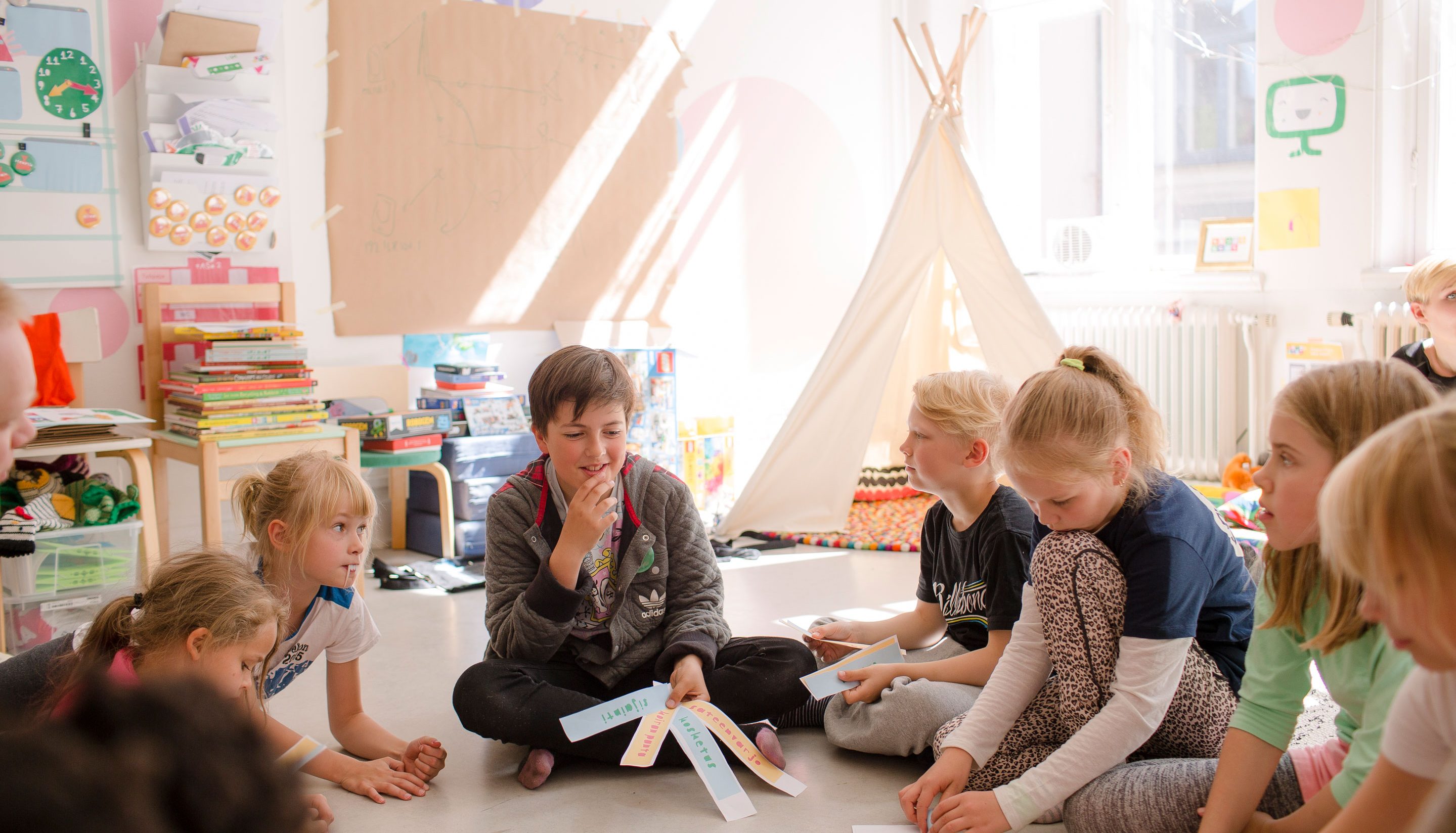 Rubyn kesäkoulussa lapset tutustuivat teknologiaan ja muun muassa siihen, mitä esineiden internet tarkoittaa.