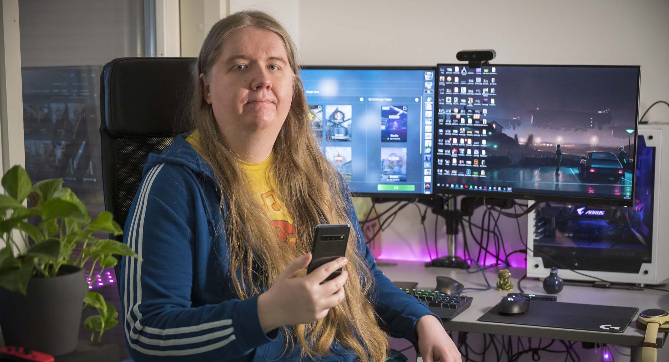 Paulin pelivideot 5G testissä Elisa