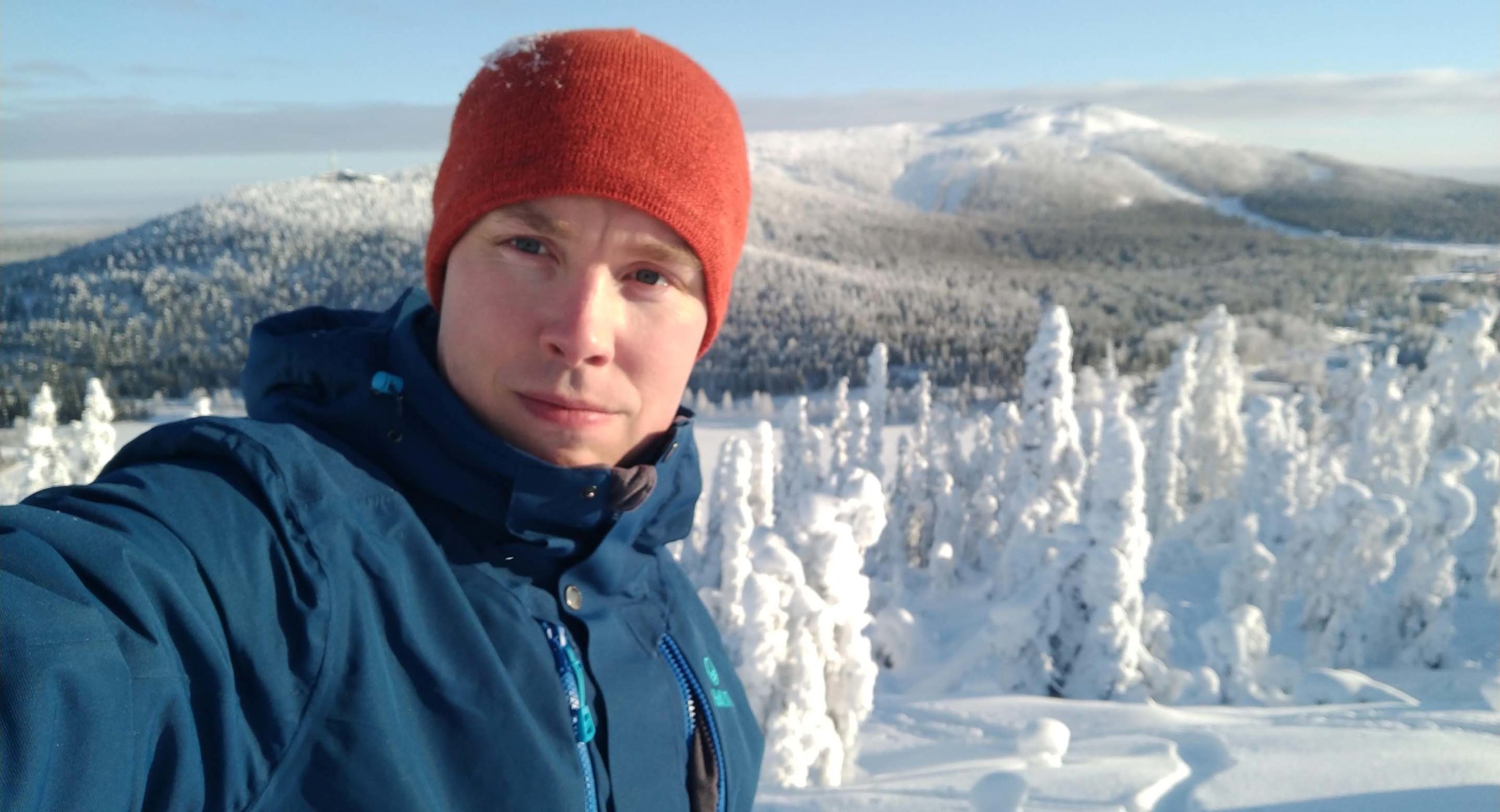 Janne Reponen muutti Lappiin etätöihin 5G mobiilireititin mukanaan