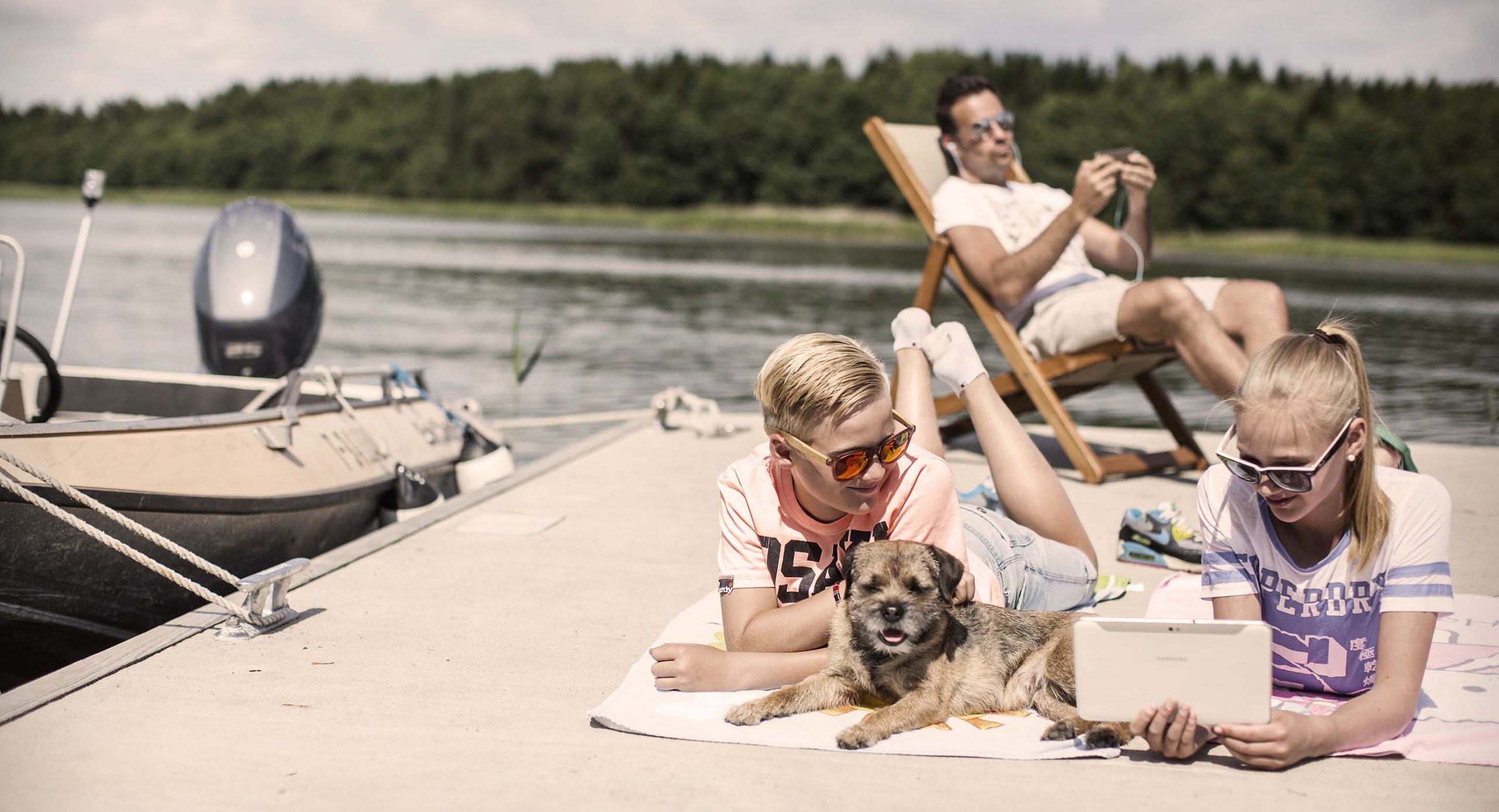 Elisa Viihde Premium kesämlökillä