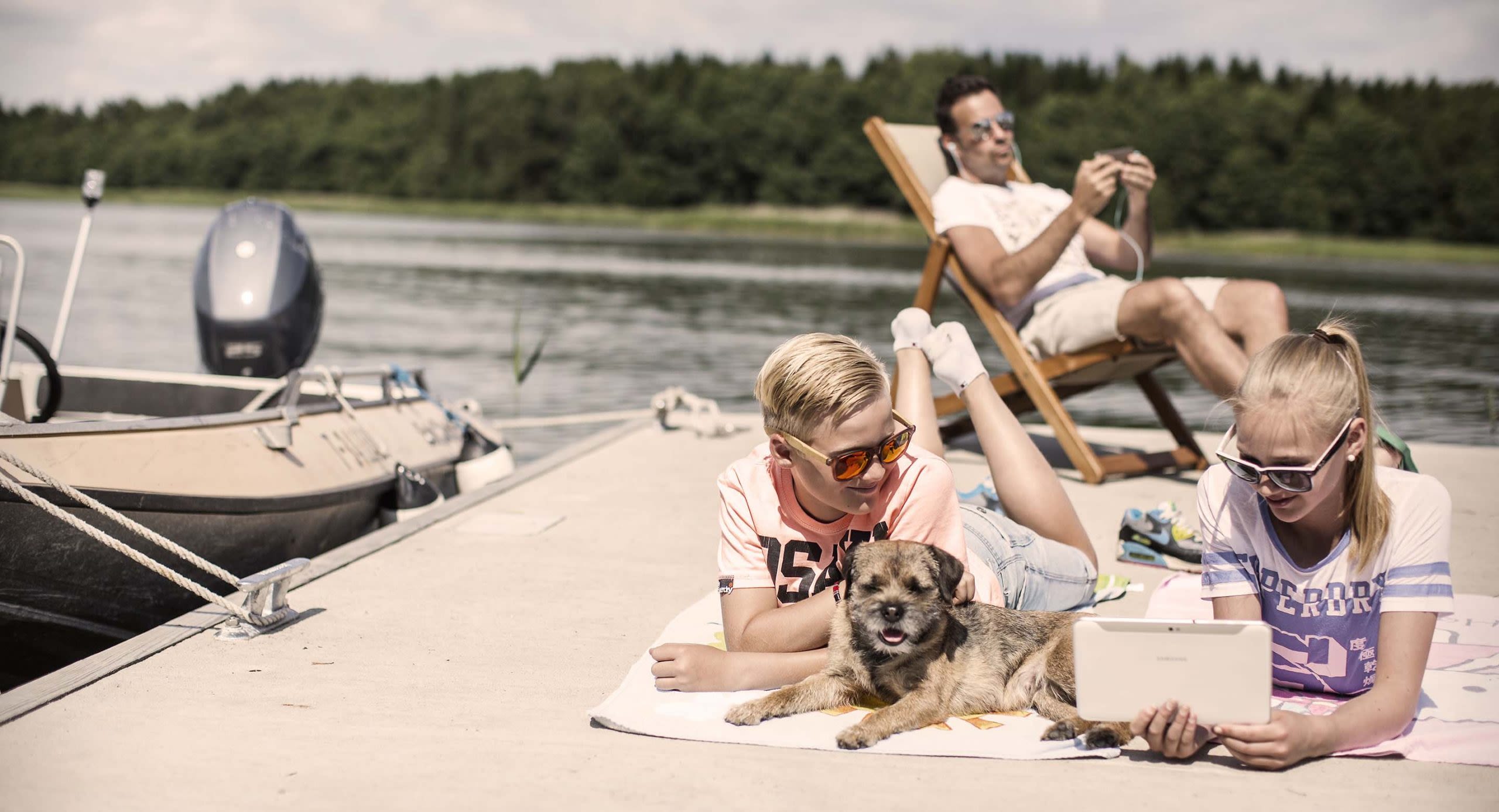 Elisa Viihde Premium kesämlökillä