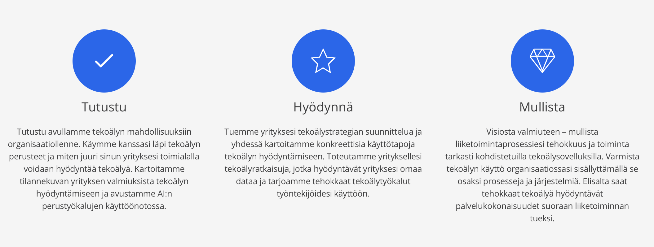 Elisan tapa tekoälyn hyötyjen käyttöönottoon