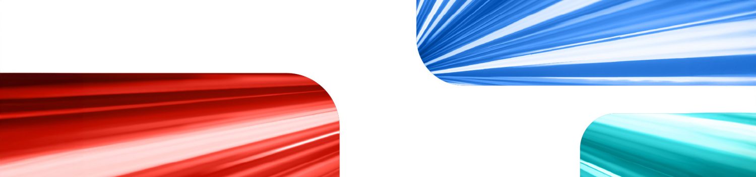 Kuvituskuva. Sininen, punainen ja vihreä suorakulma valkoisella pohjalla.