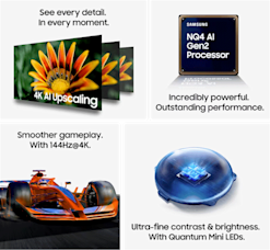 Samsung 65 tuumainen QN80F Neo QLED Mini LED TV (2025)