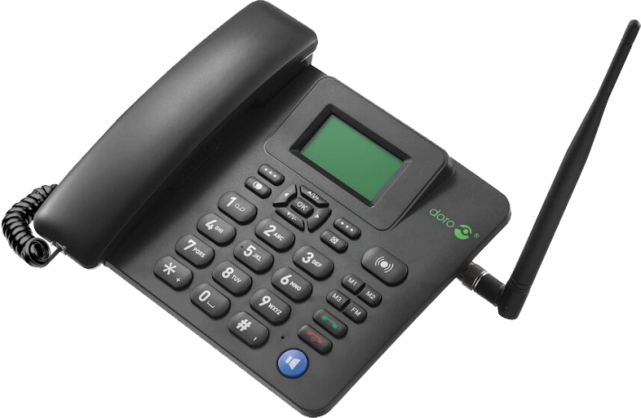 Doro 4100H -pöytäpuhelin 4G musta