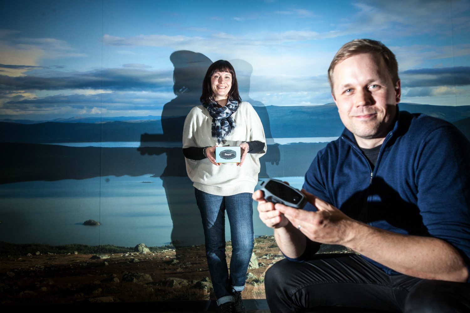 Anu Lapola ja Ville Ylläsjärvi