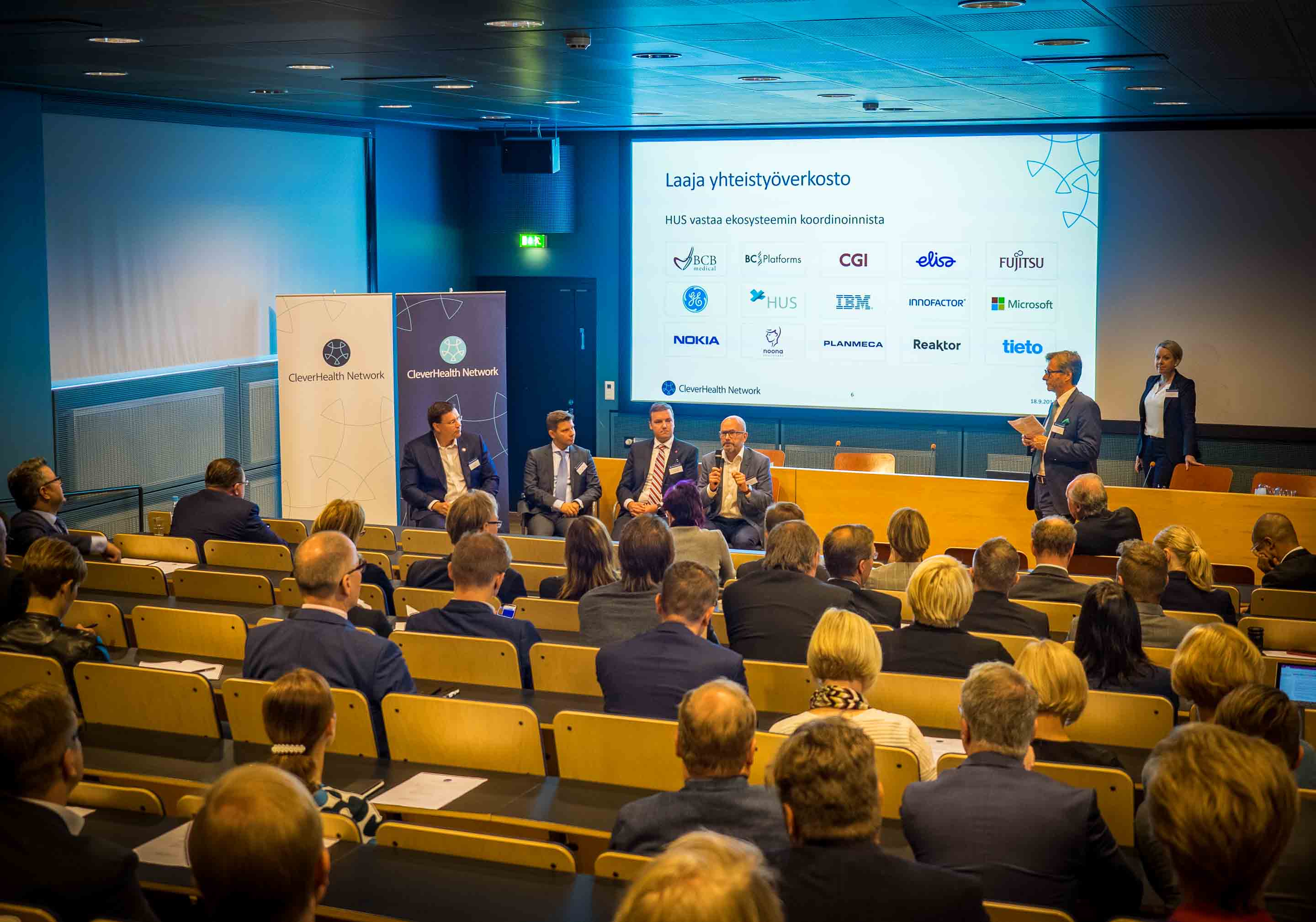 HUS:n CleverHealth Network -ekosysteemi