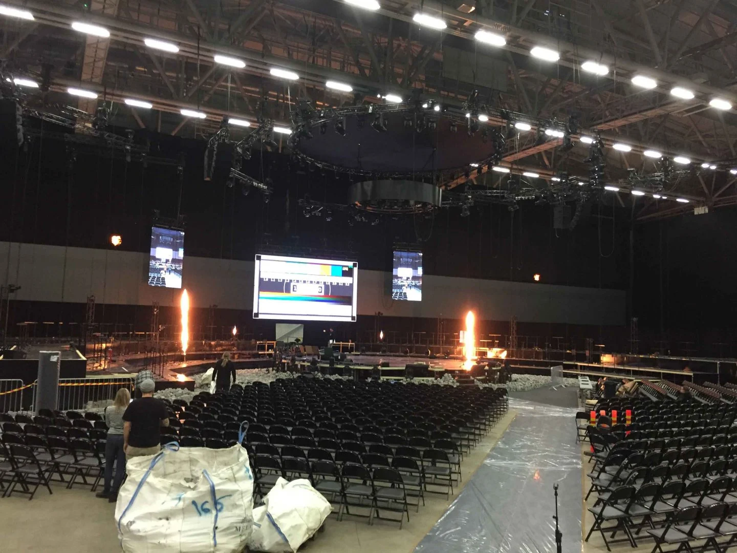 Tapahtuma-alueen rakentaminen 4