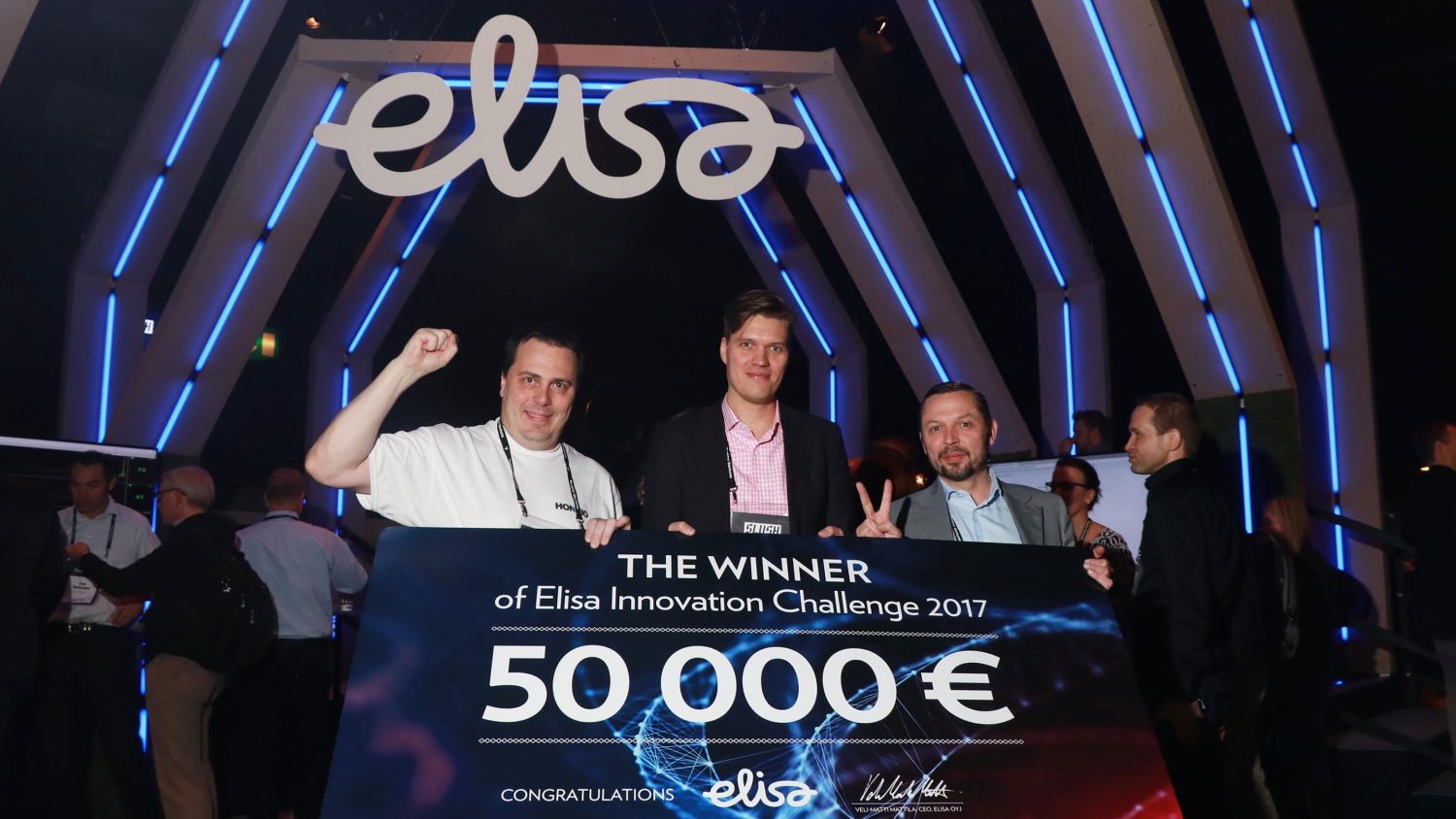 IqBox-kylmäpostilaatikko voitti Elisa Innovation Challenge 2017 -kilpailun