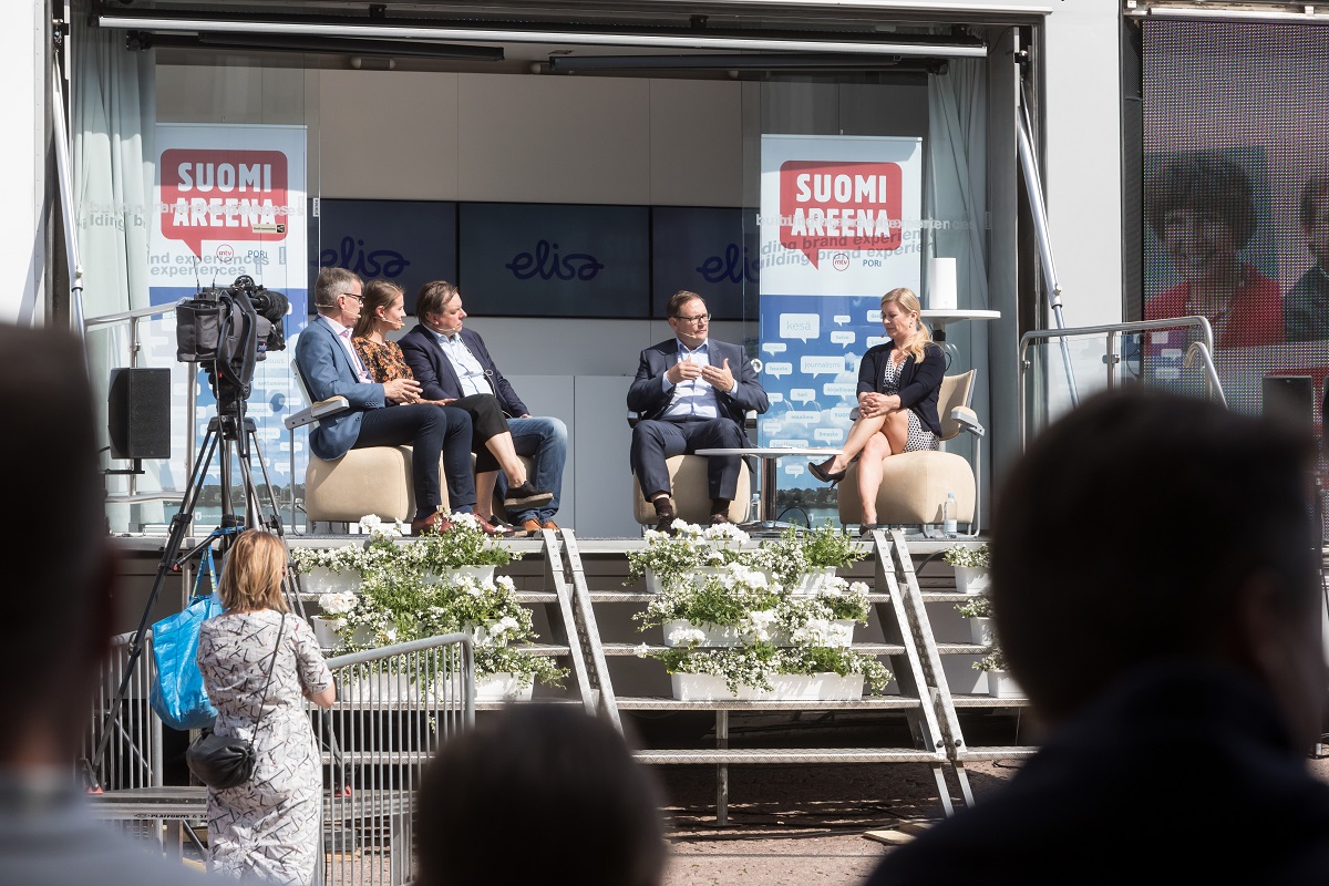 Elisan Suomi Areena paneelikeskustelu 5G