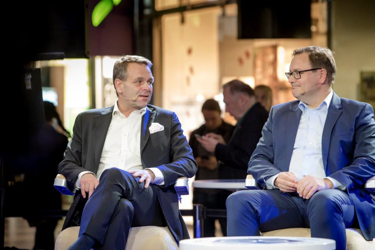 Jan Vapaavuori ja Veli-Matti Mattila