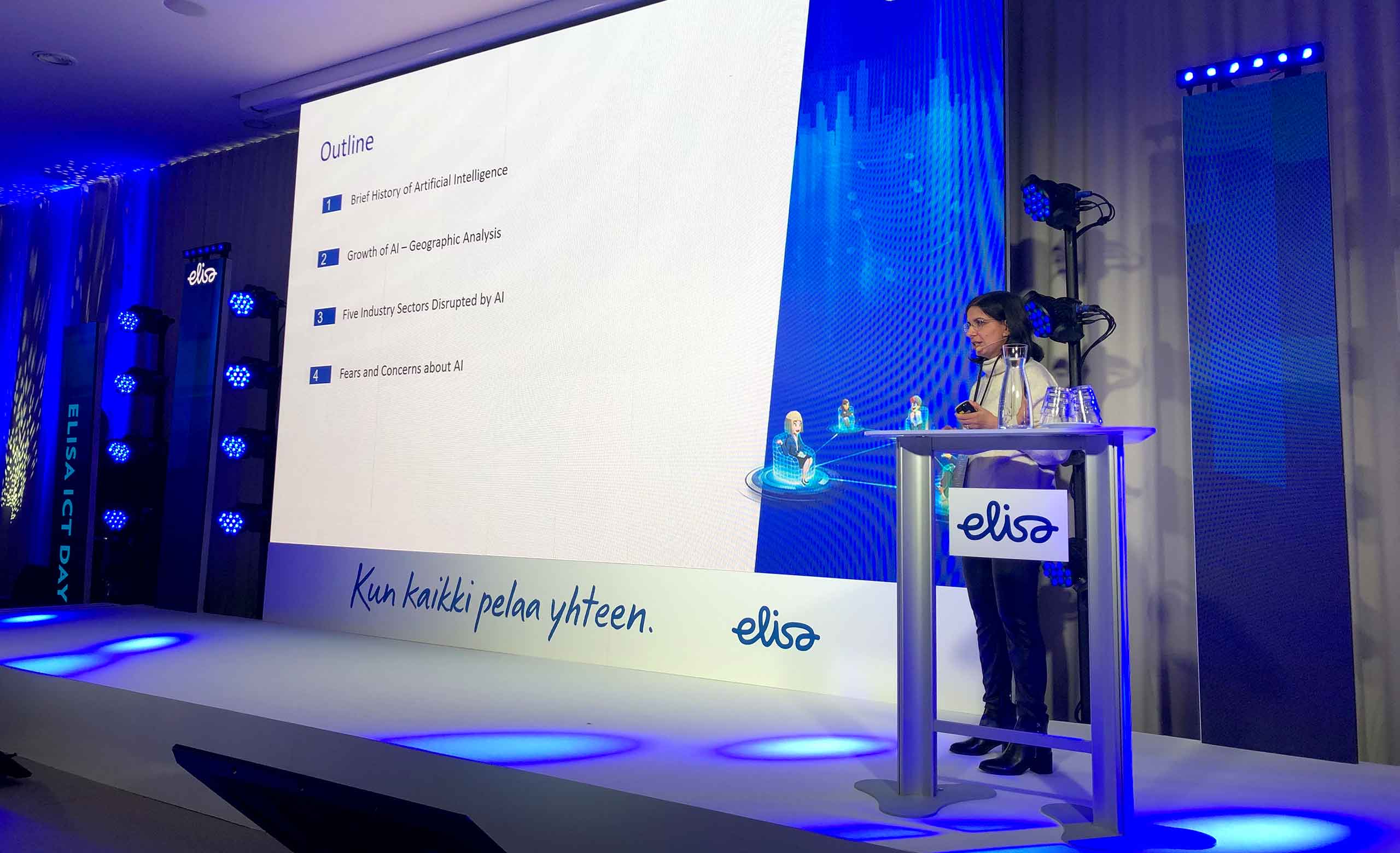 Elisa ICT Day 2019: Tekoäly muuttaa toimialoja yllättävillä tavoilla