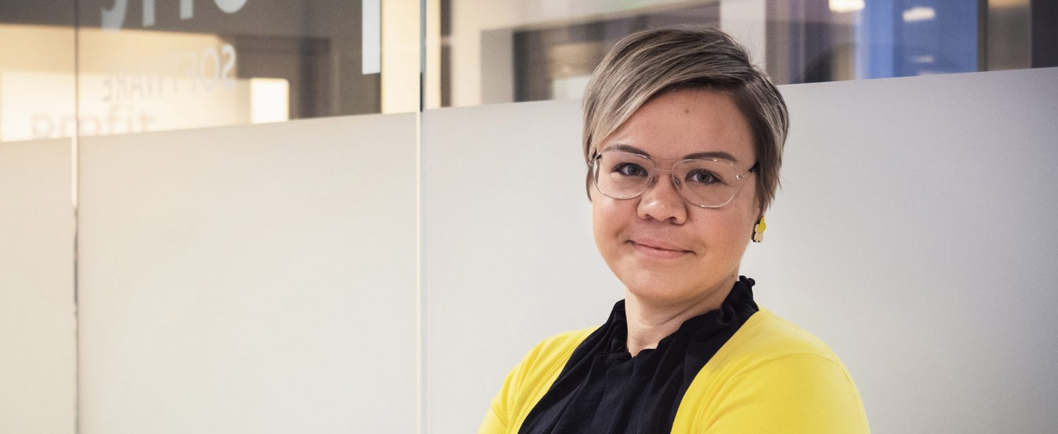 Profit Softwaren markkinointi- ja viestintäjohtaja Linda Strömsten