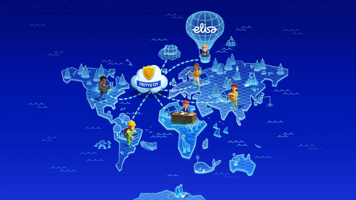 Älykäs verkko kattaa laajan palvelutarpeen