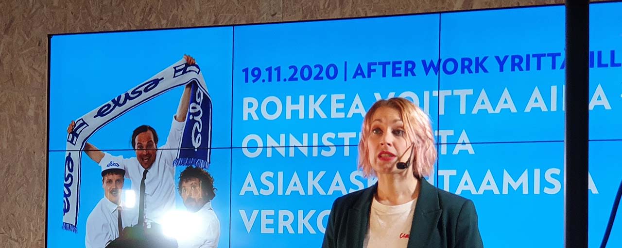 Rohkeus verkossa tekee bisneksestä parempaa