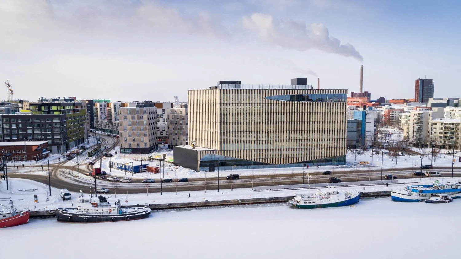 Supercellin uudet toimitilat Jätkäsaaressa